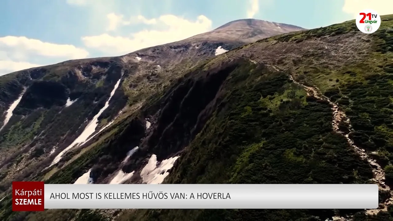 Hoverla csúcsán hűsölve: Ukrajna legmagasabb hegyén mindig kellemes az idő