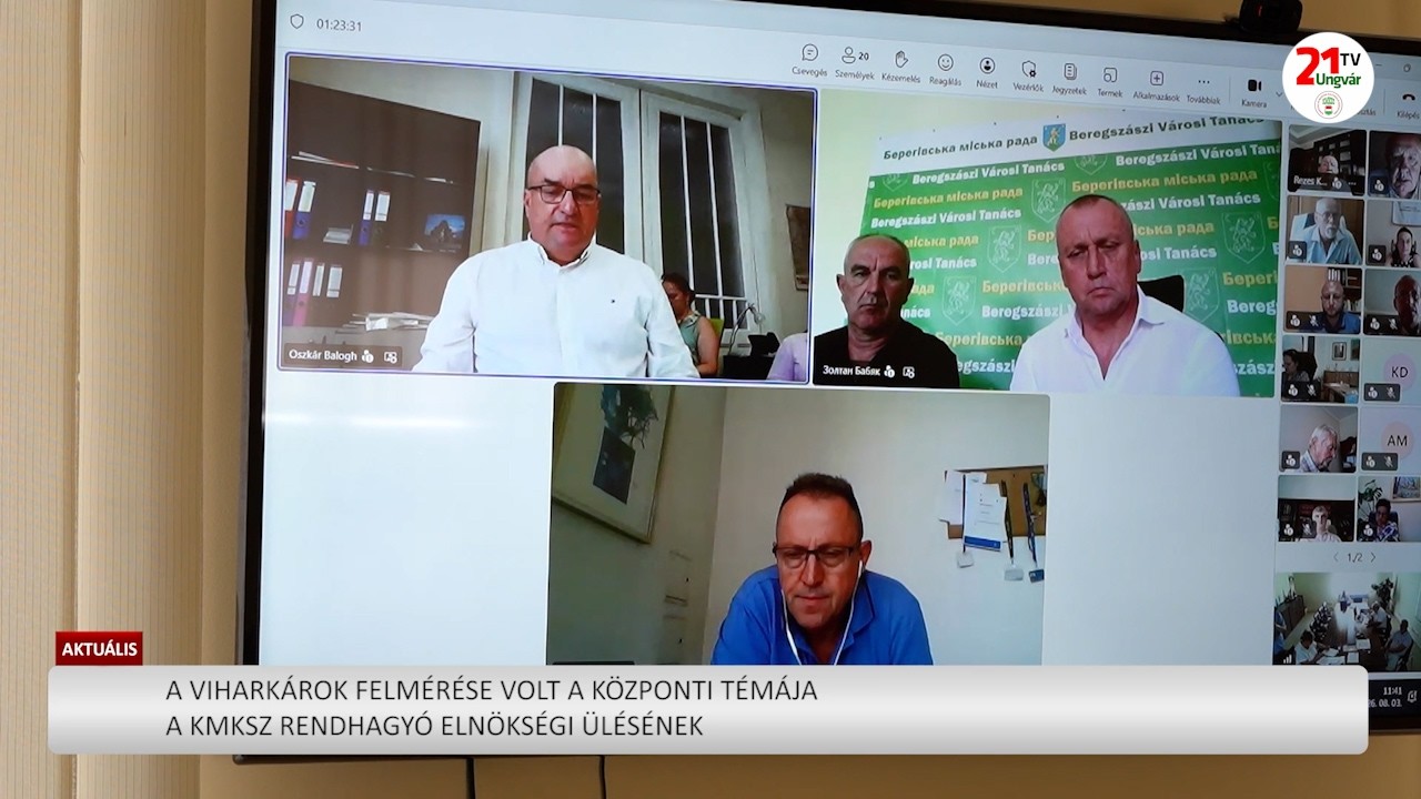KMKSZ azonnali lépéseket tesz a vihar okozta károk kezelésére Kárpátalján