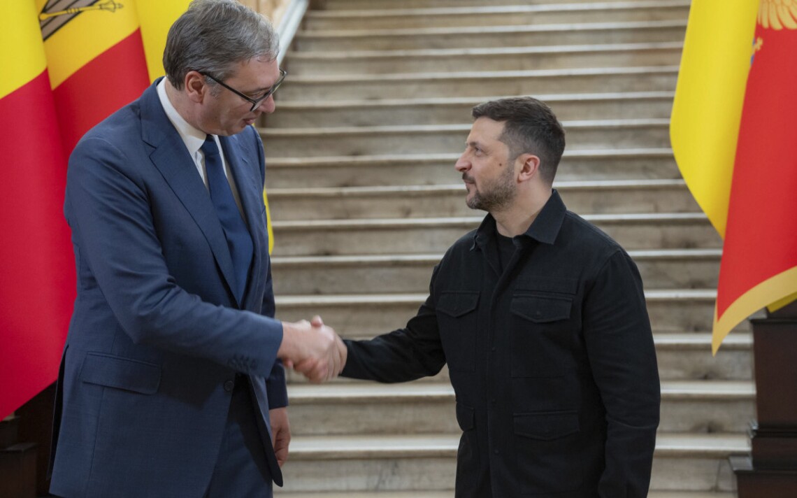 Zelenszkij első hivatalos látogatása Szerbiában – Vučićval tárgyal az ukrán elnök