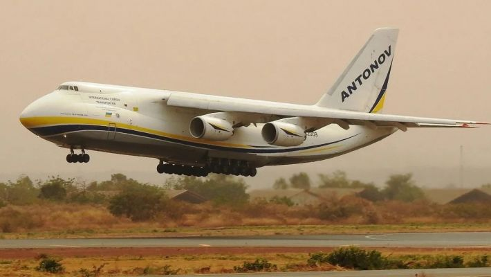 Német belügy: Nem szállított katonai rakományt az ukrán An-124-es Lipcsében