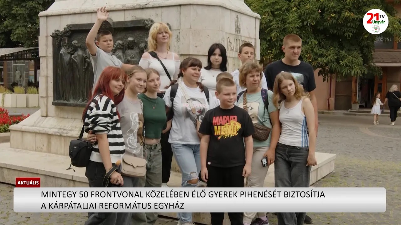 Kárpátaljai református kezdeményezés: 50 frontvonal menti gyermek nyaralása