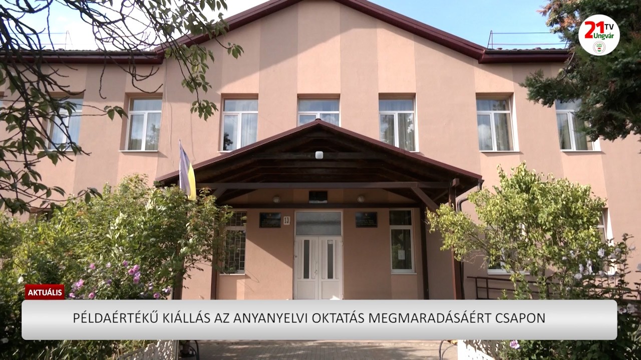 Csapon egyelőre megmenekült a Szent István Líceum anyanyelvi oktatása