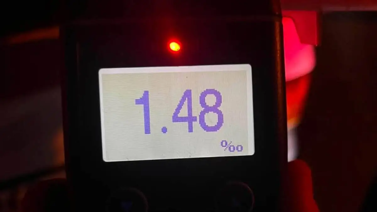 Kárpátaljai járőrszolgálat ittas autóst állított meg: 1,48 ezrelékes alkoholszint