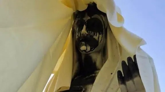 Vandalizmus Medjugorje szent helyein a Mladifest előtt