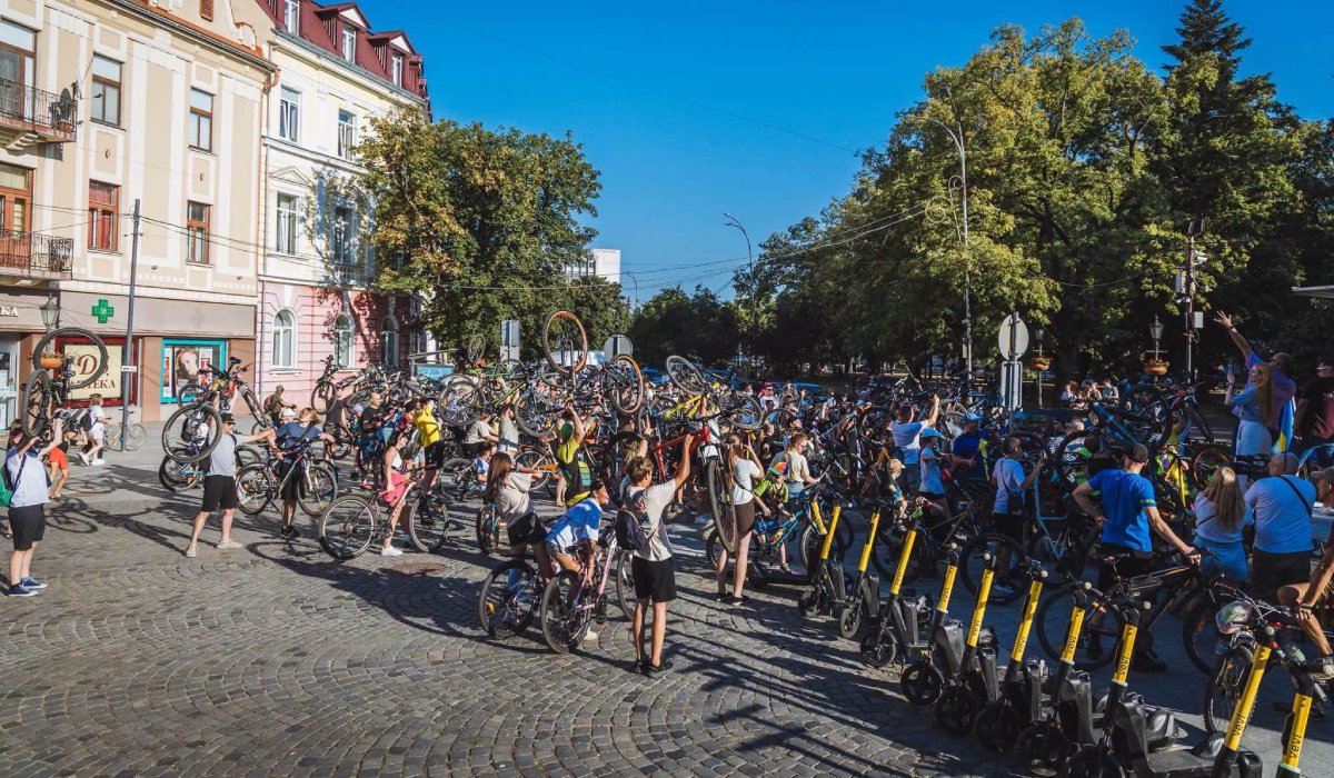 Több mint 75 ezer hrivnya gyűlt össze az ungvári Big City Ride jótékonysági kerékpárversenyen